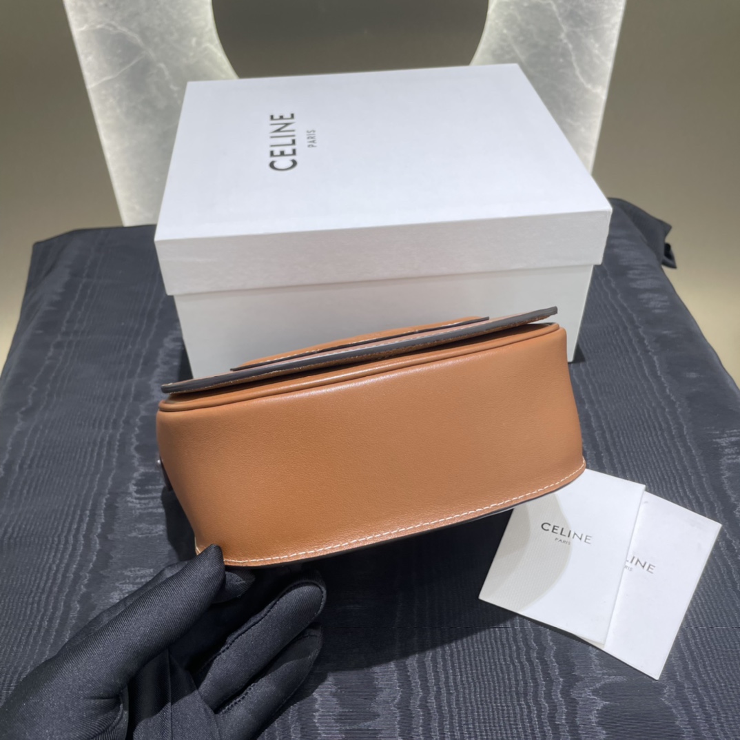 Túi Xách Nữ Folco Cuir Triomphe 198263 Màu Nâu 