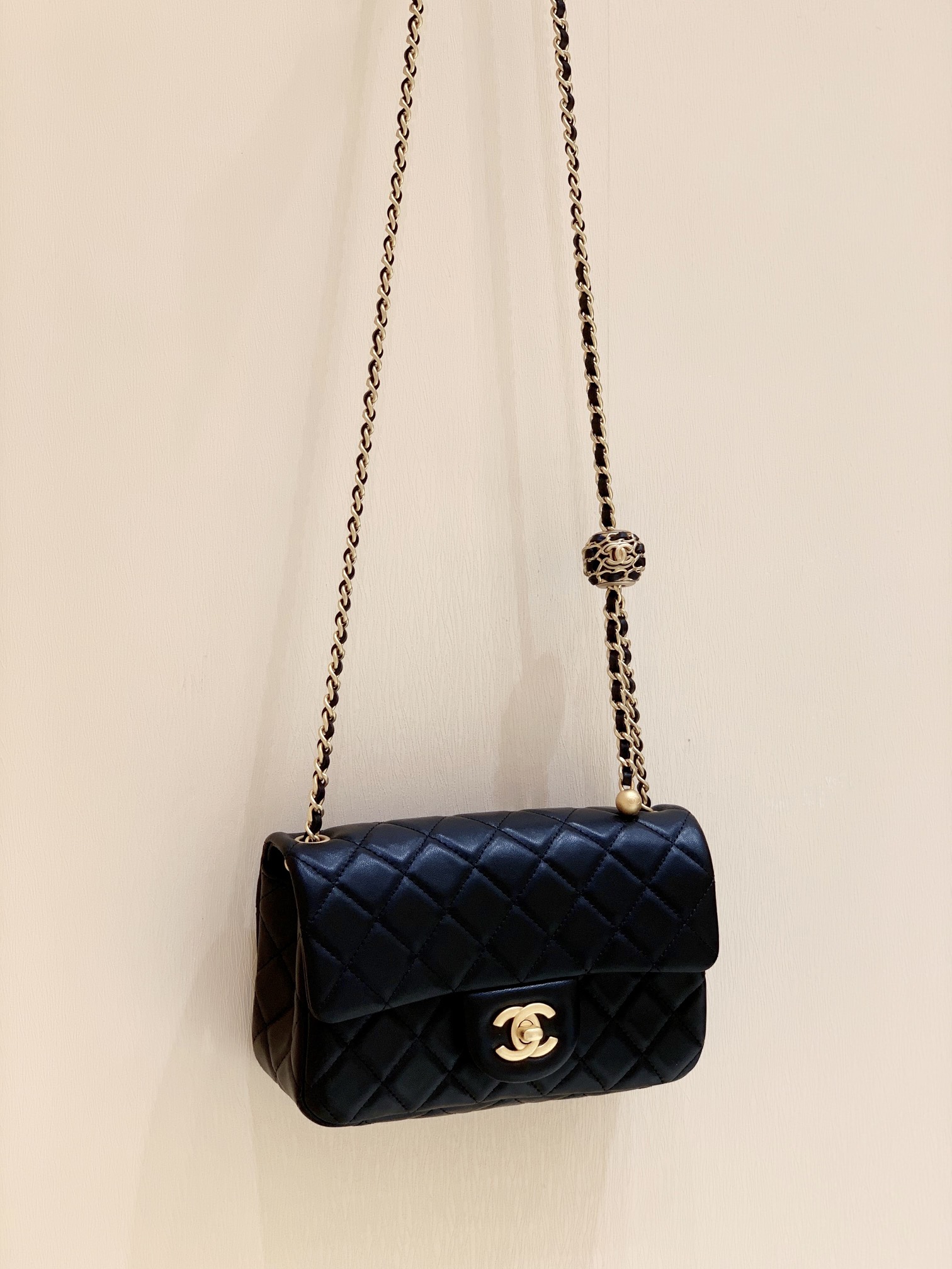 Túi Xách Chanel CF Mini Màu Đen AS1787 