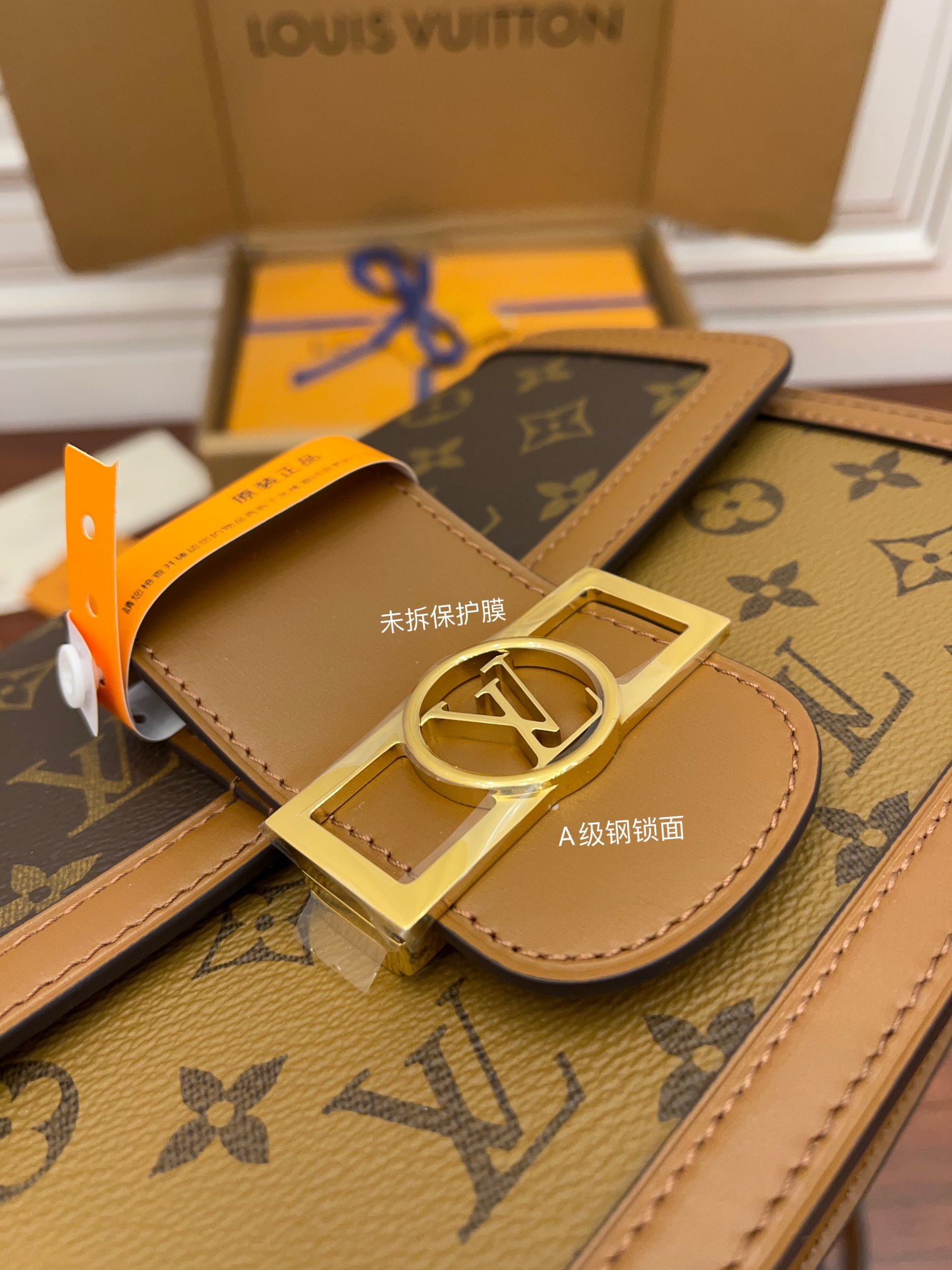 Túi Xách Nữ Louis Vuitton LV Dauphine MM Monogram M45958 Màu Nâu