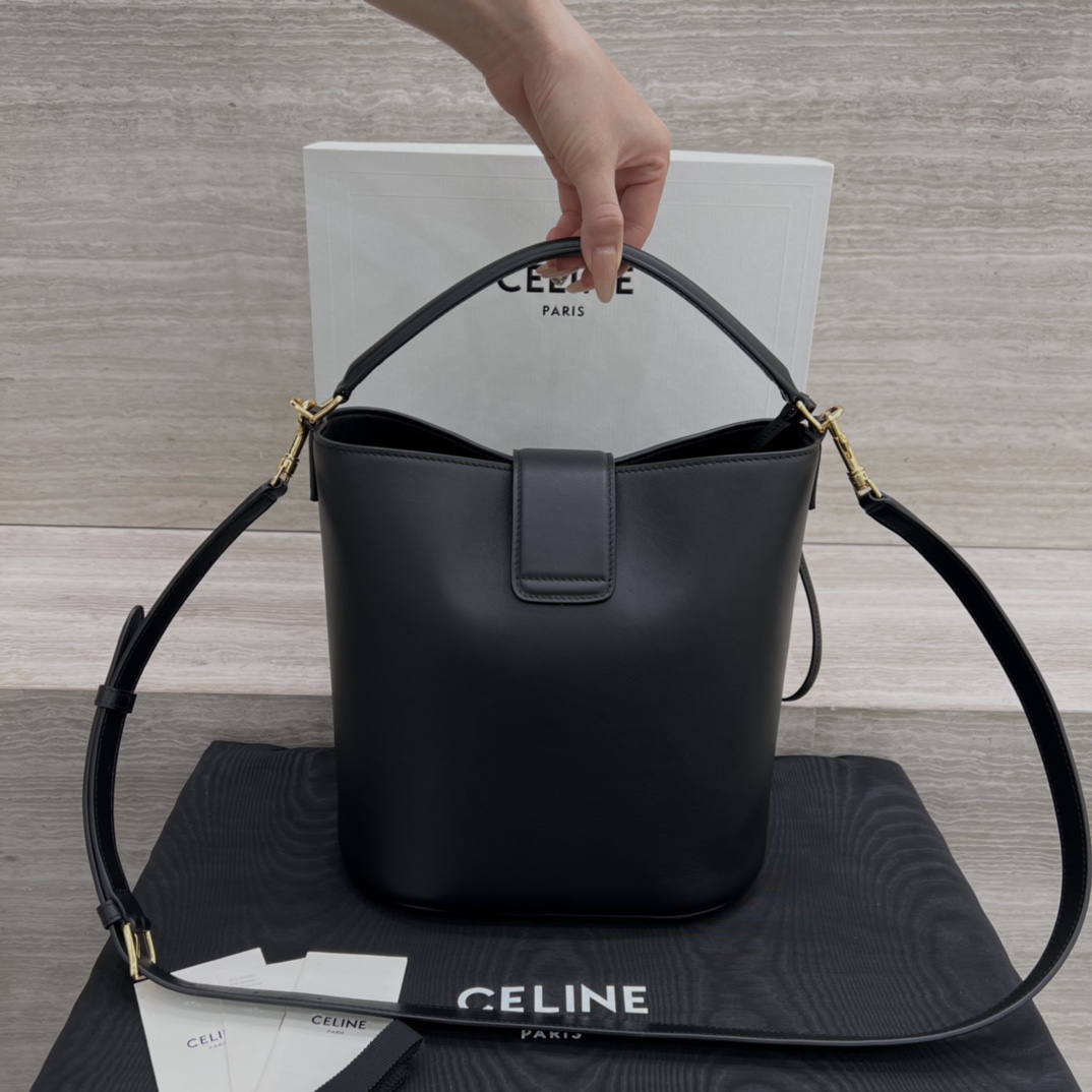 Túi Xách Nữ Celine Louise 116613 Màu Đen 