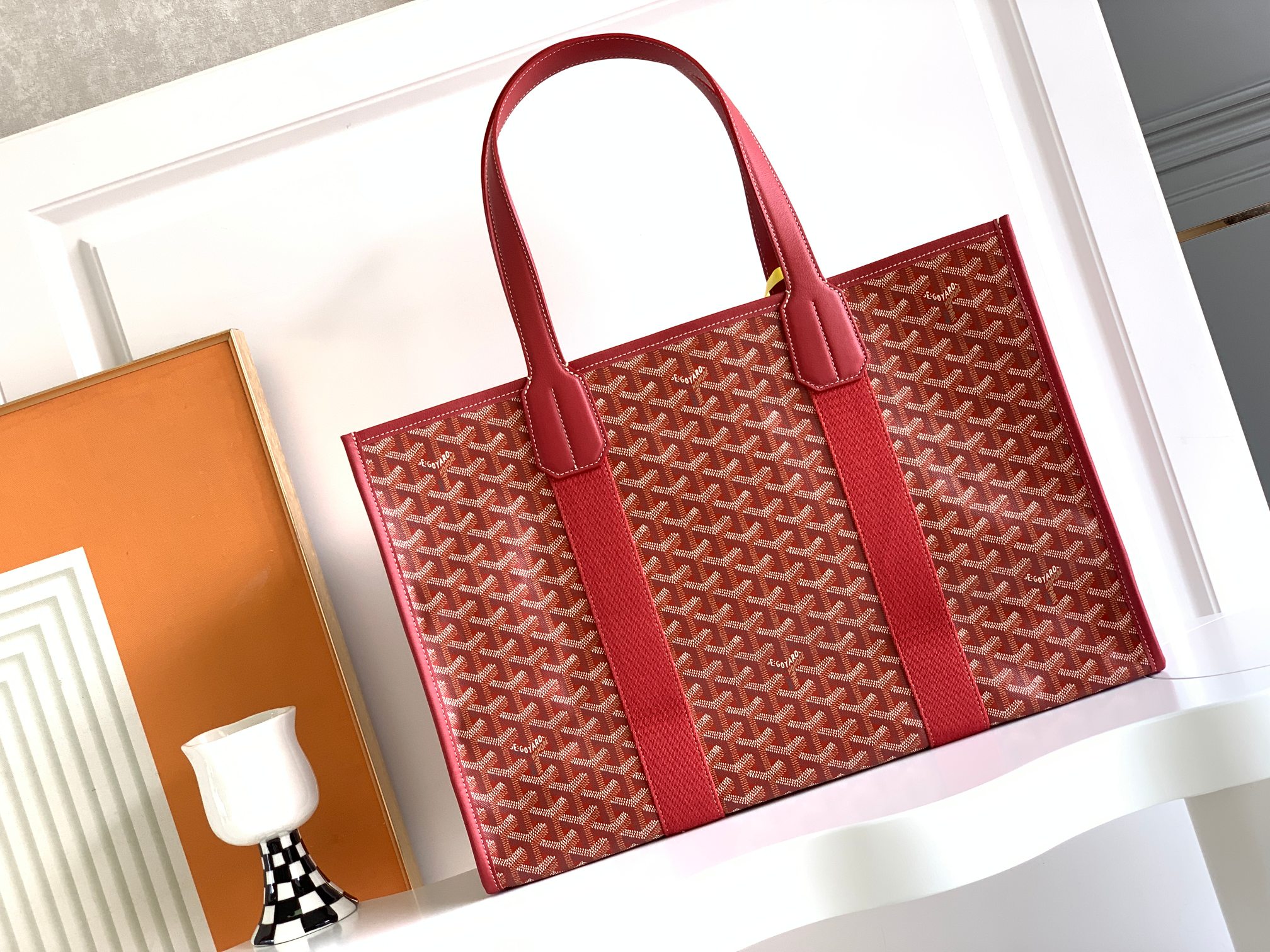 Goyard Villette 8088 (red)