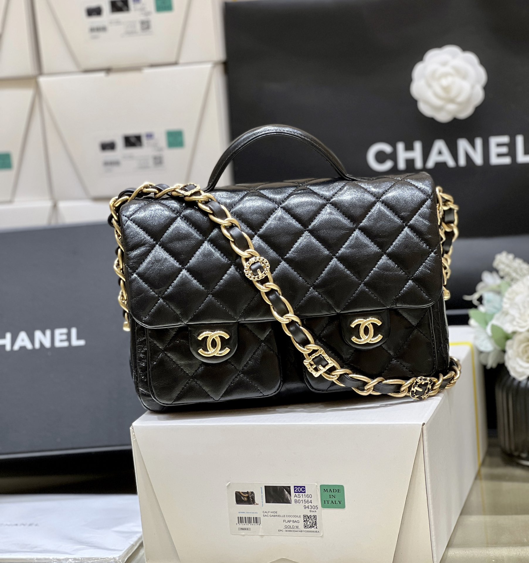 Túi Xách Chanel Nữ AP4993 Màu Đen 