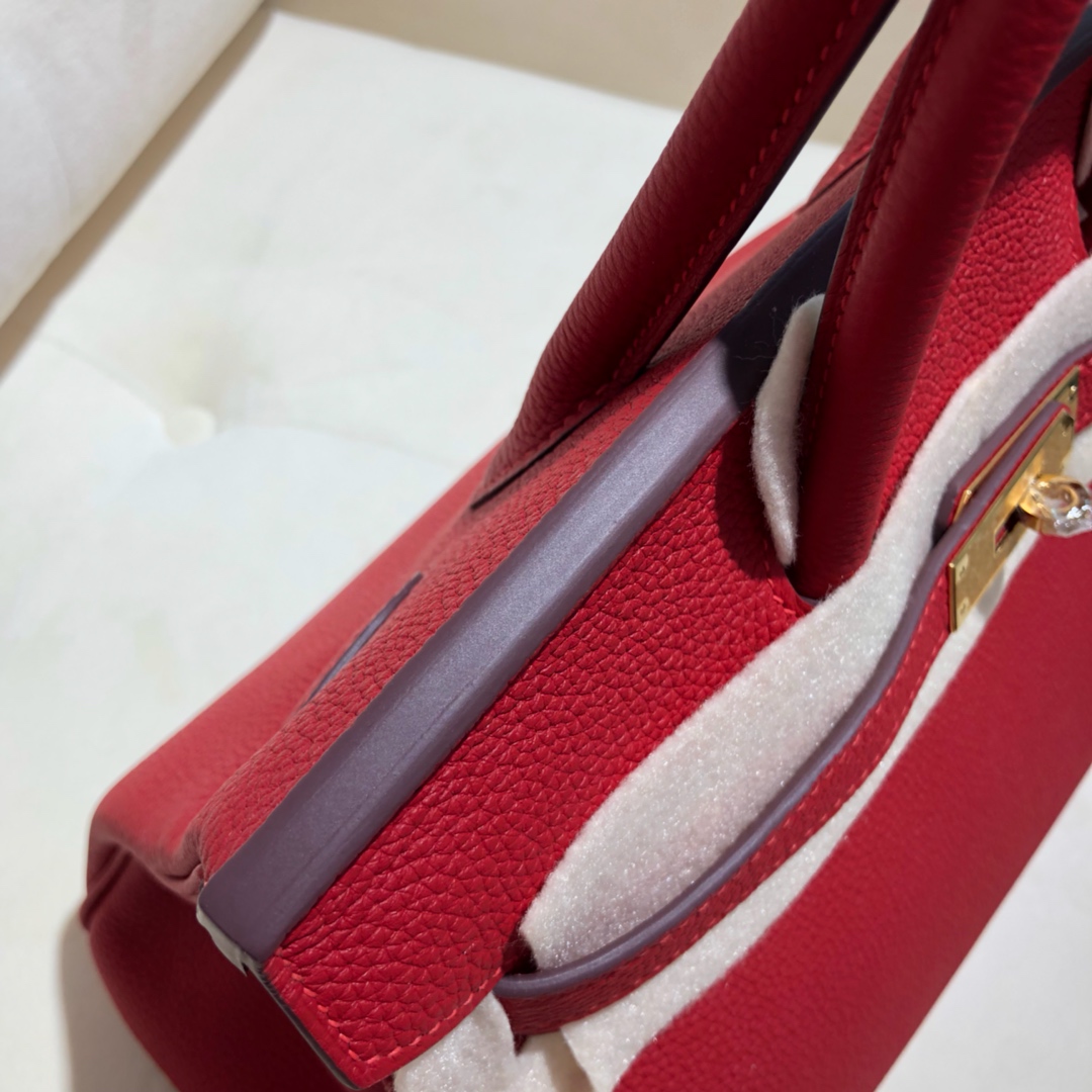 Túi xách hermes birkinmàu đỏ 
