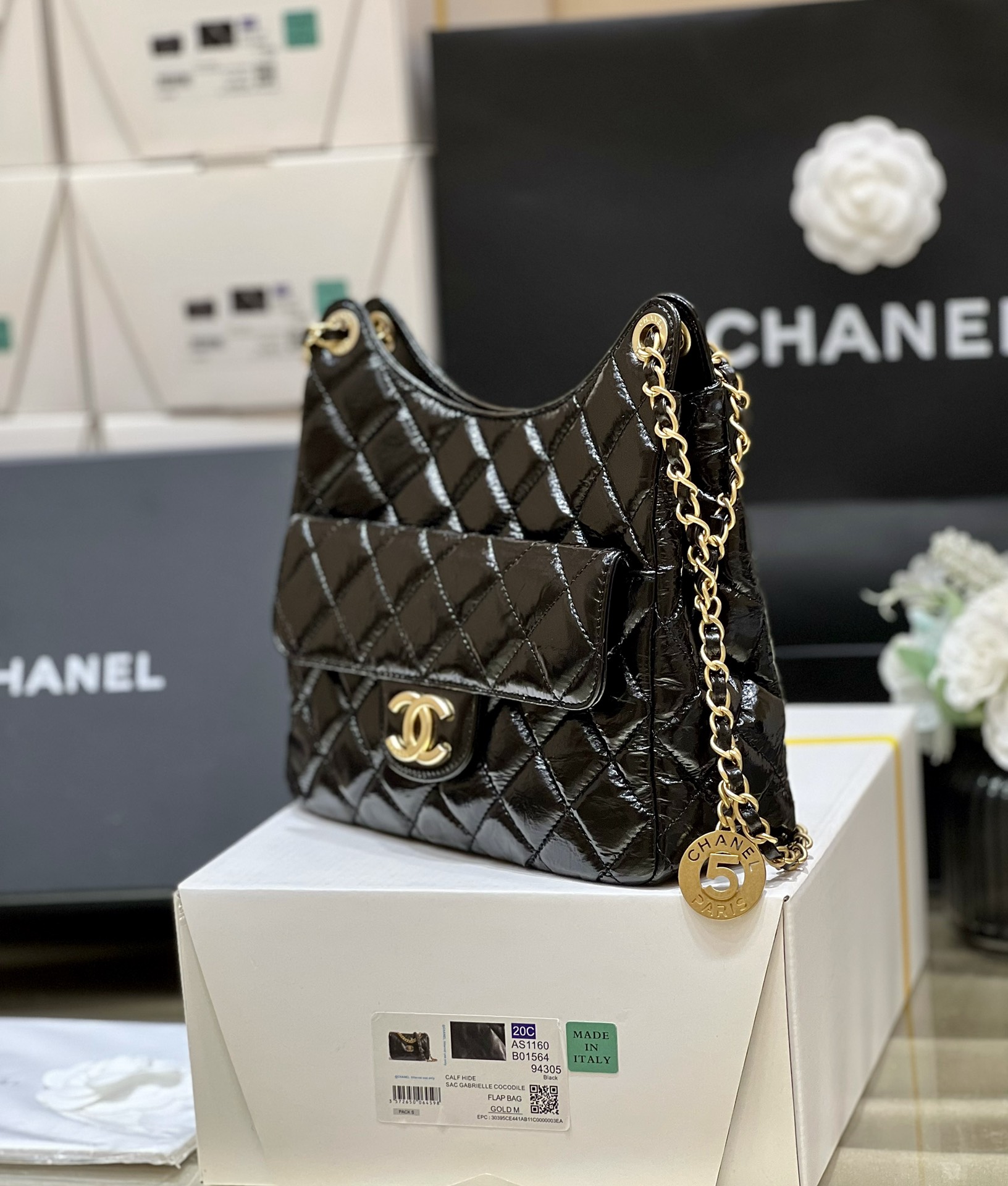 Túi Xách Chanel AP3690 Màu Đen