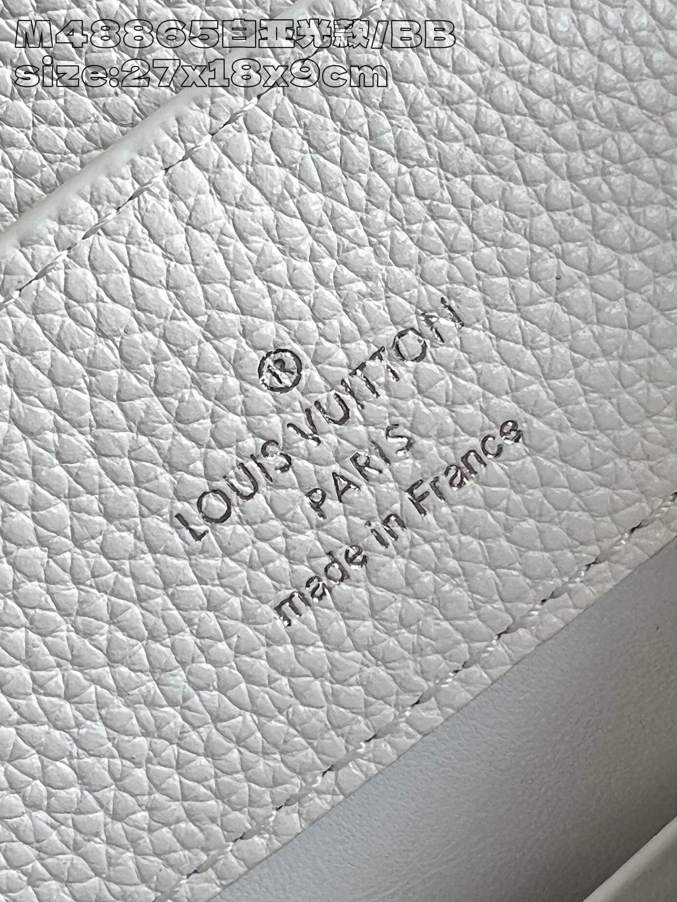  Túi Nữ Louis Vuitton Capucines BB M48865 Màu Trắng