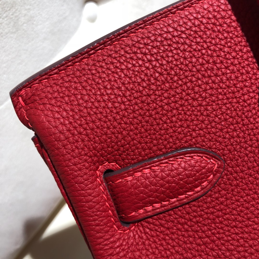 Túi xách hermes birkinmàu đỏ 