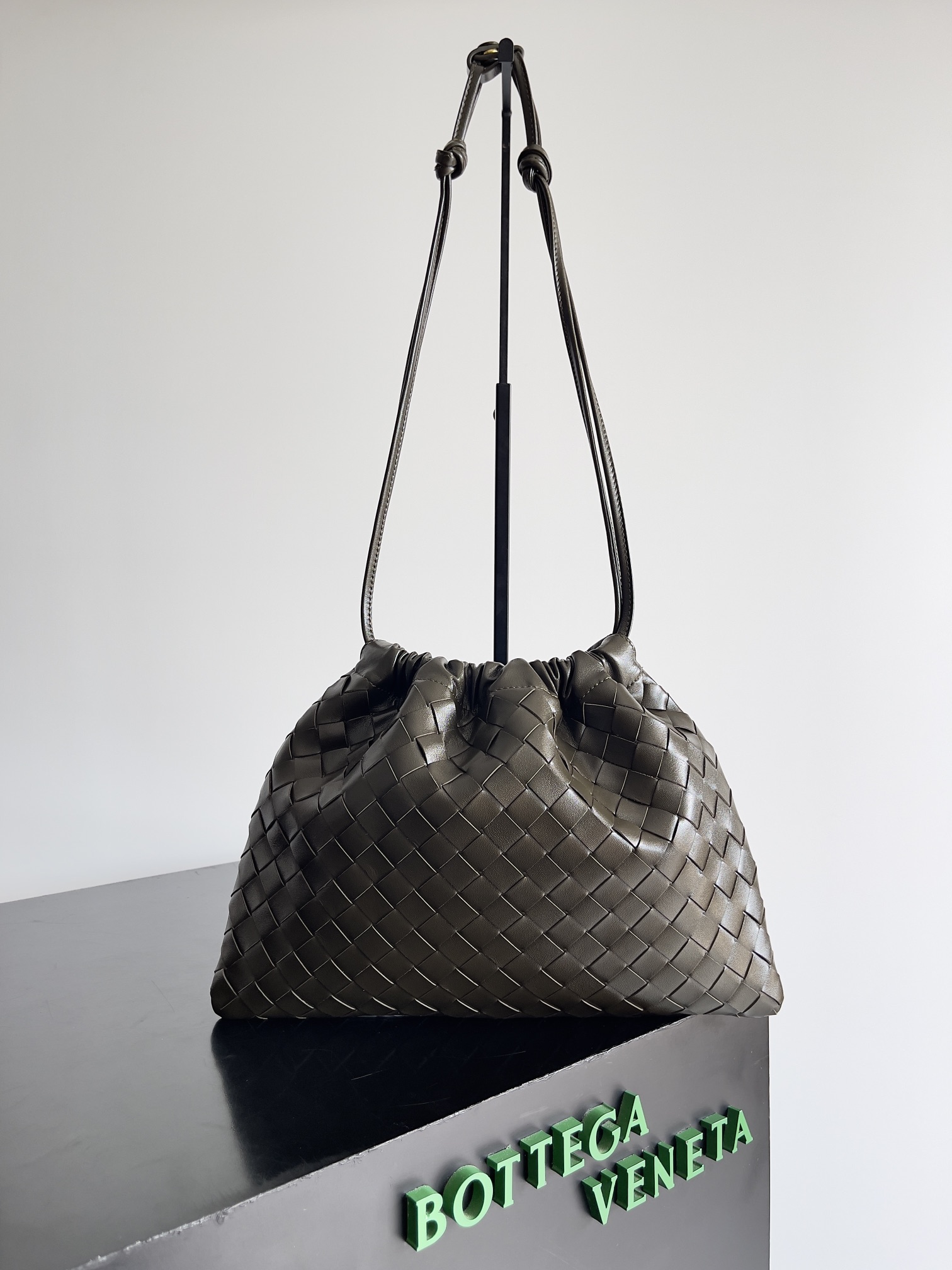 Túi Xách Nữ BV Dustbag 796728 Màu Rêu 