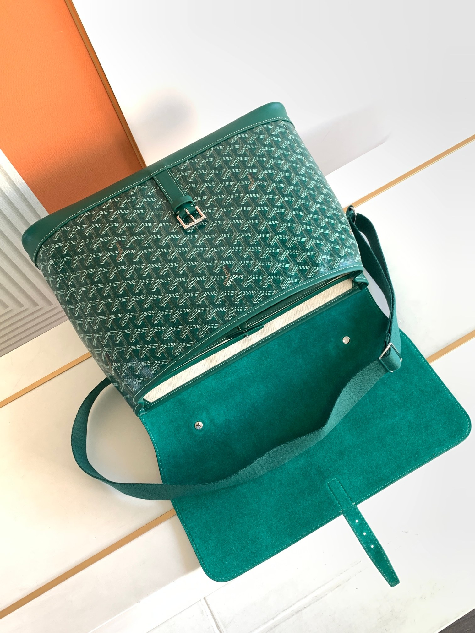 goyard citadin 8029-1 (green)