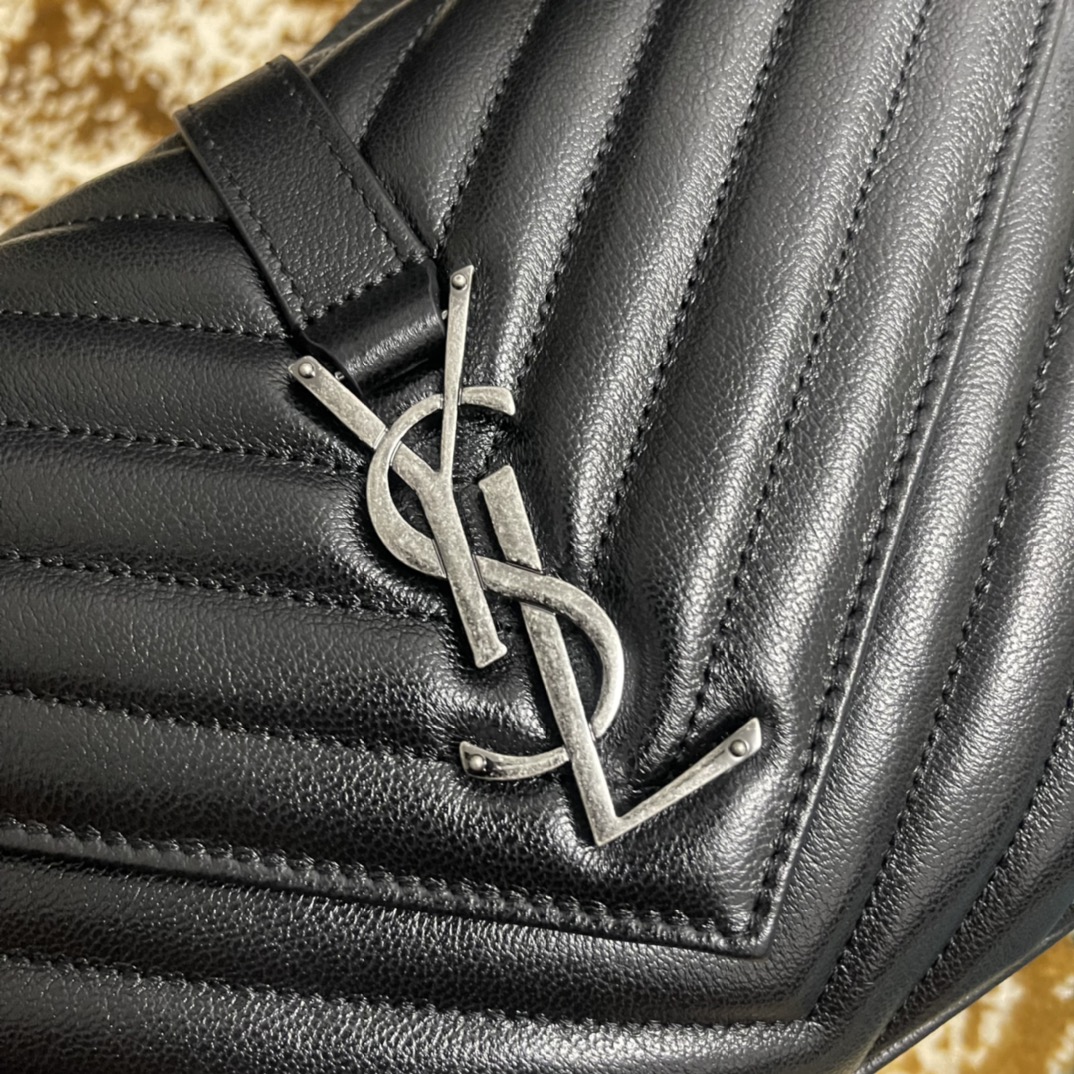 YSL Mormont 392737 (Black-silver)