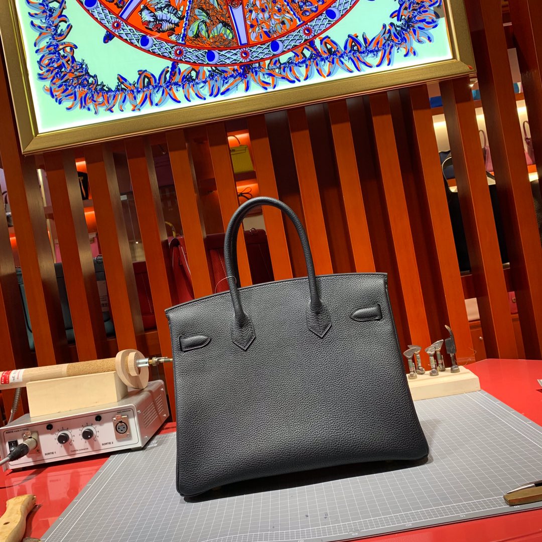 Túi xách hermes birkin màu đen 