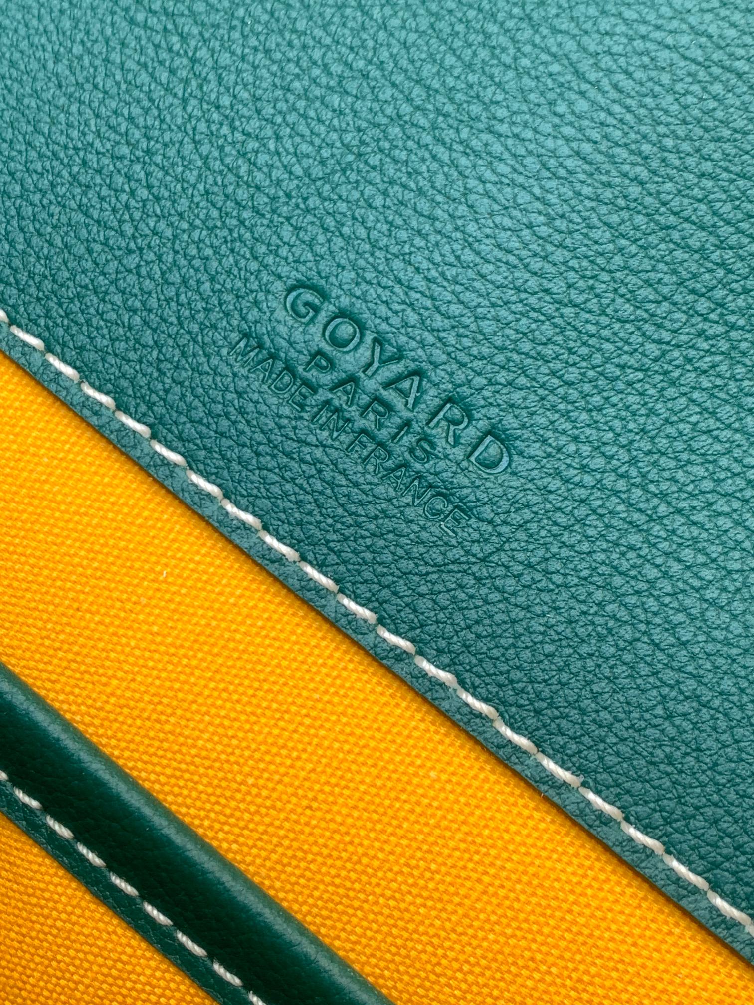 Túi Xách Nam Goyard Belvedere 8023 Màu Xanh Lá 