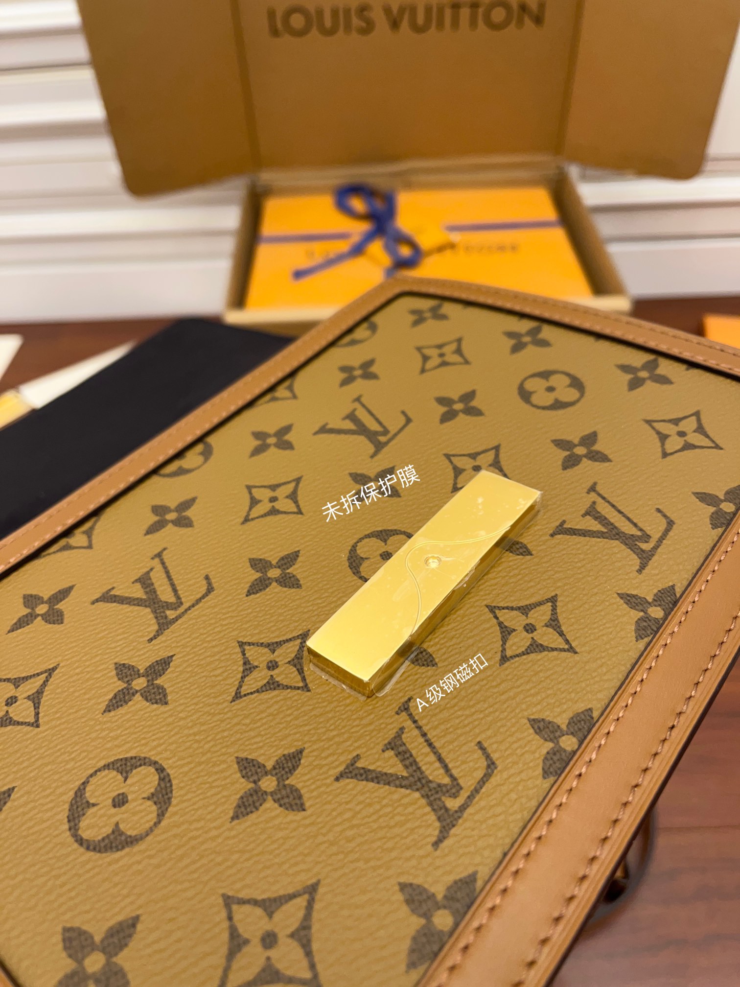 Túi Xách Nữ Louis Vuitton LV Dauphine MM Monogram M45958 Màu Nâu