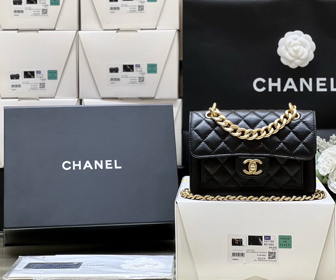 Túi Xách Chanel AP4051 Màu Đen 