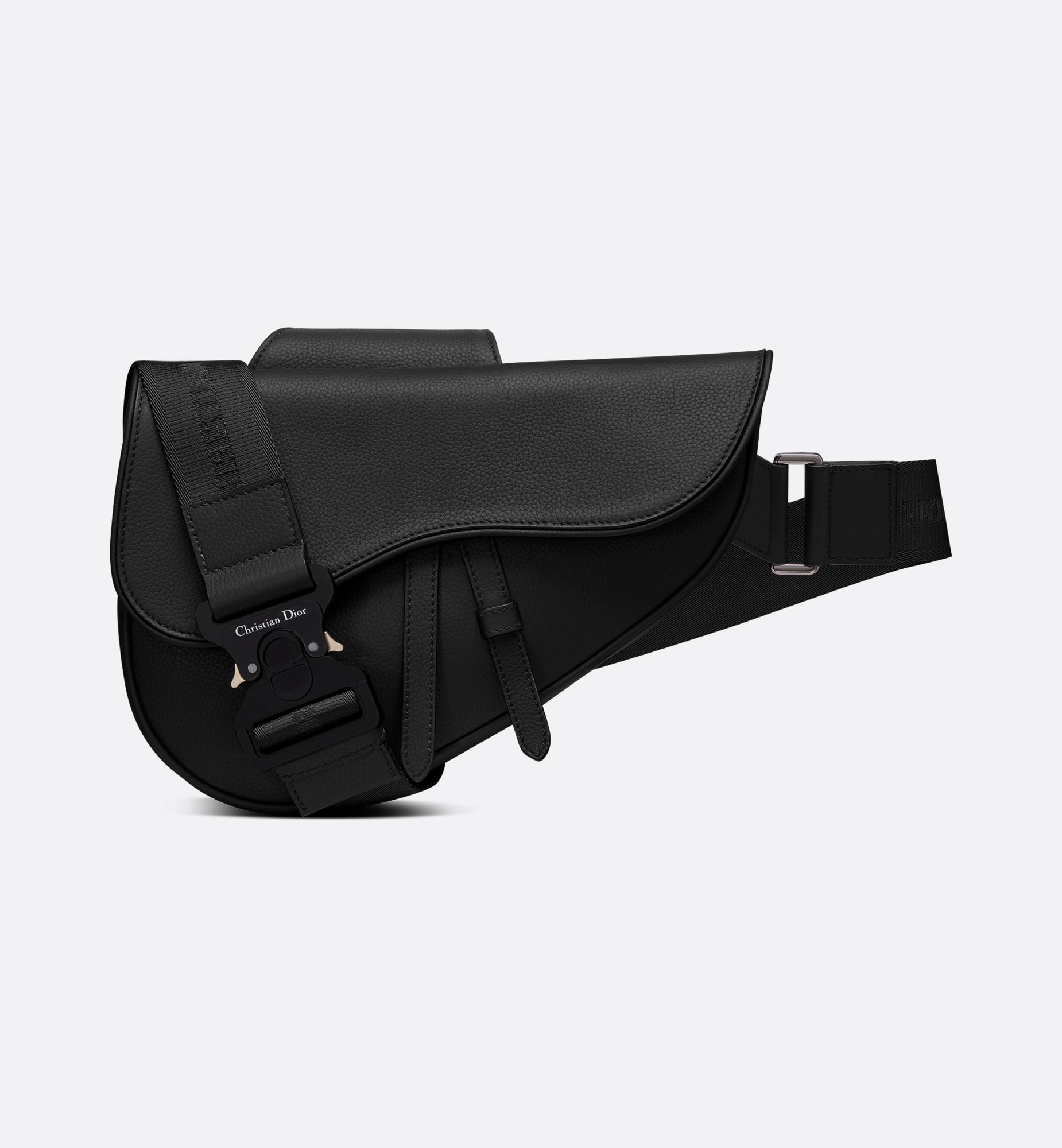 Túi đeo chéo Dior Saddle 80011 màu đen