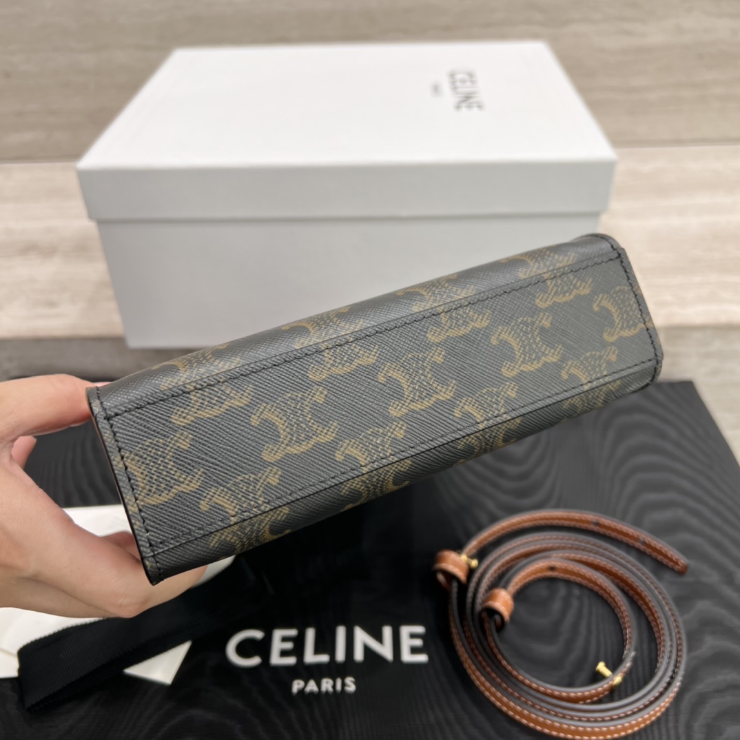 Túi Celine Nữ Cabas 194372 Logo Celine