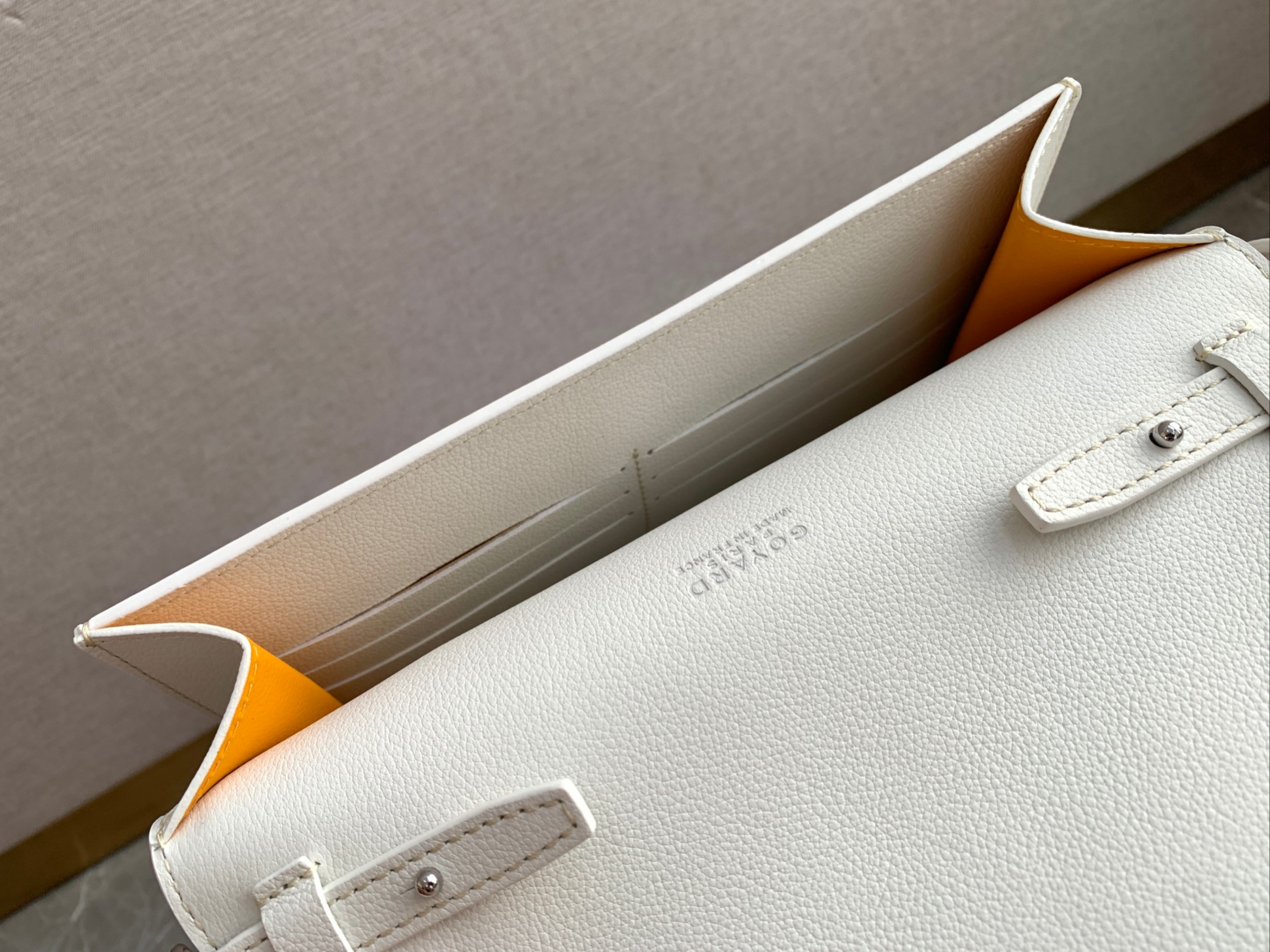 GoyardChypre Pouch-Wallet8218 (white)