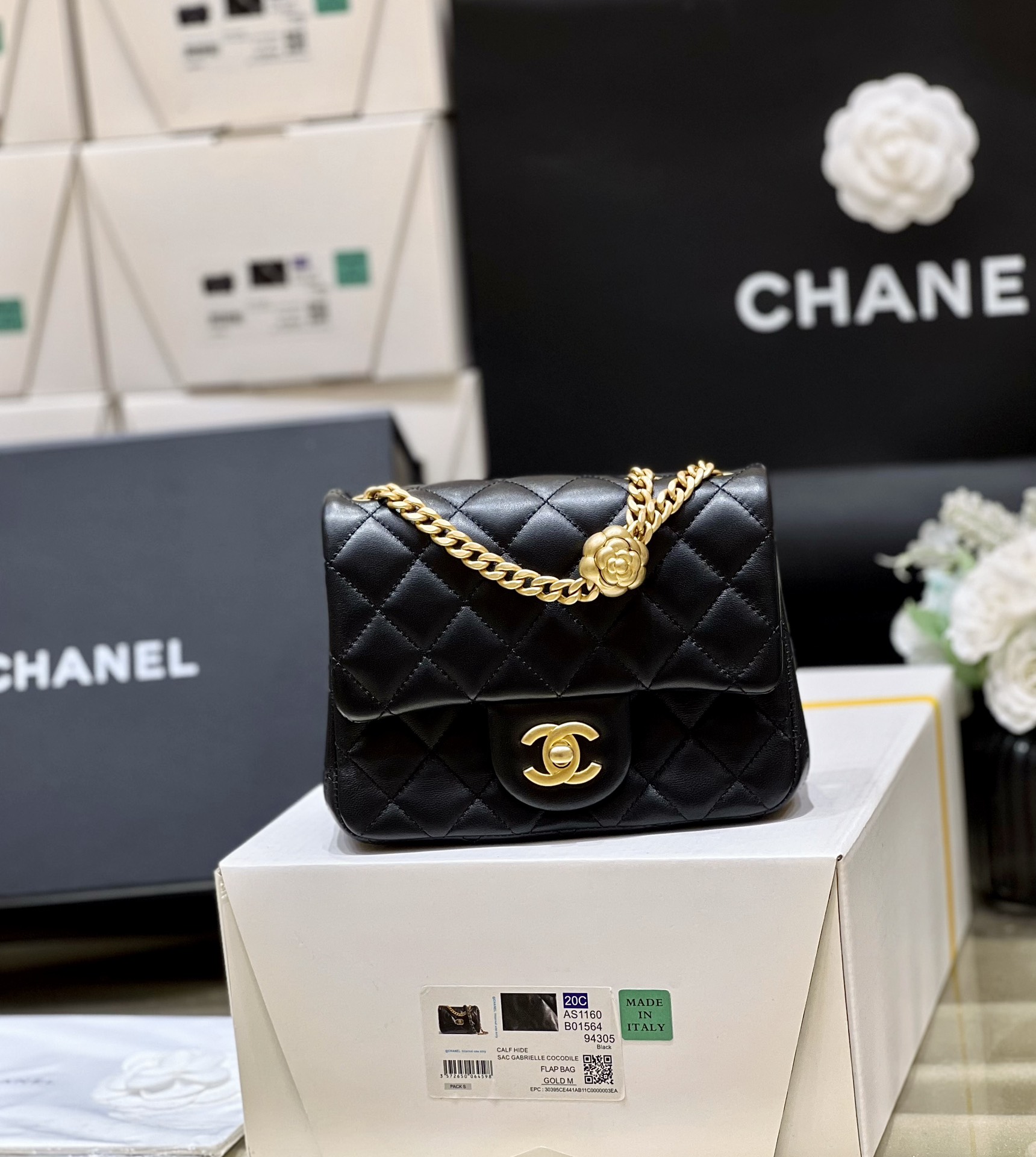Túi Xách Chanel AS4040 Màu Đen