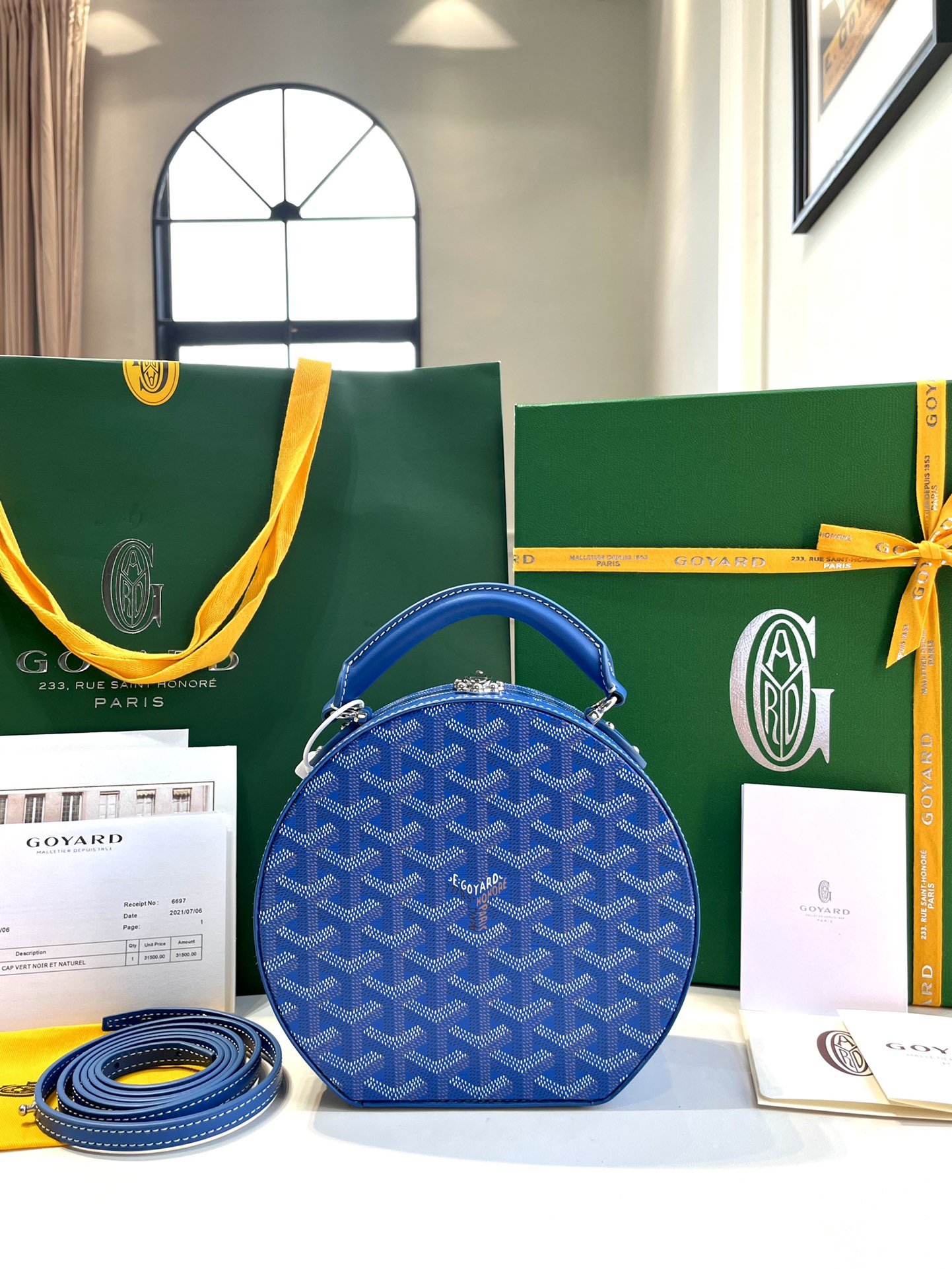 Goyard Alto 8115 (blue)
