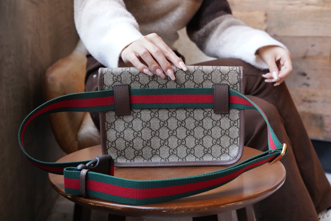 Sac ceinture en toile Neo Vintage Supreme GG 493930