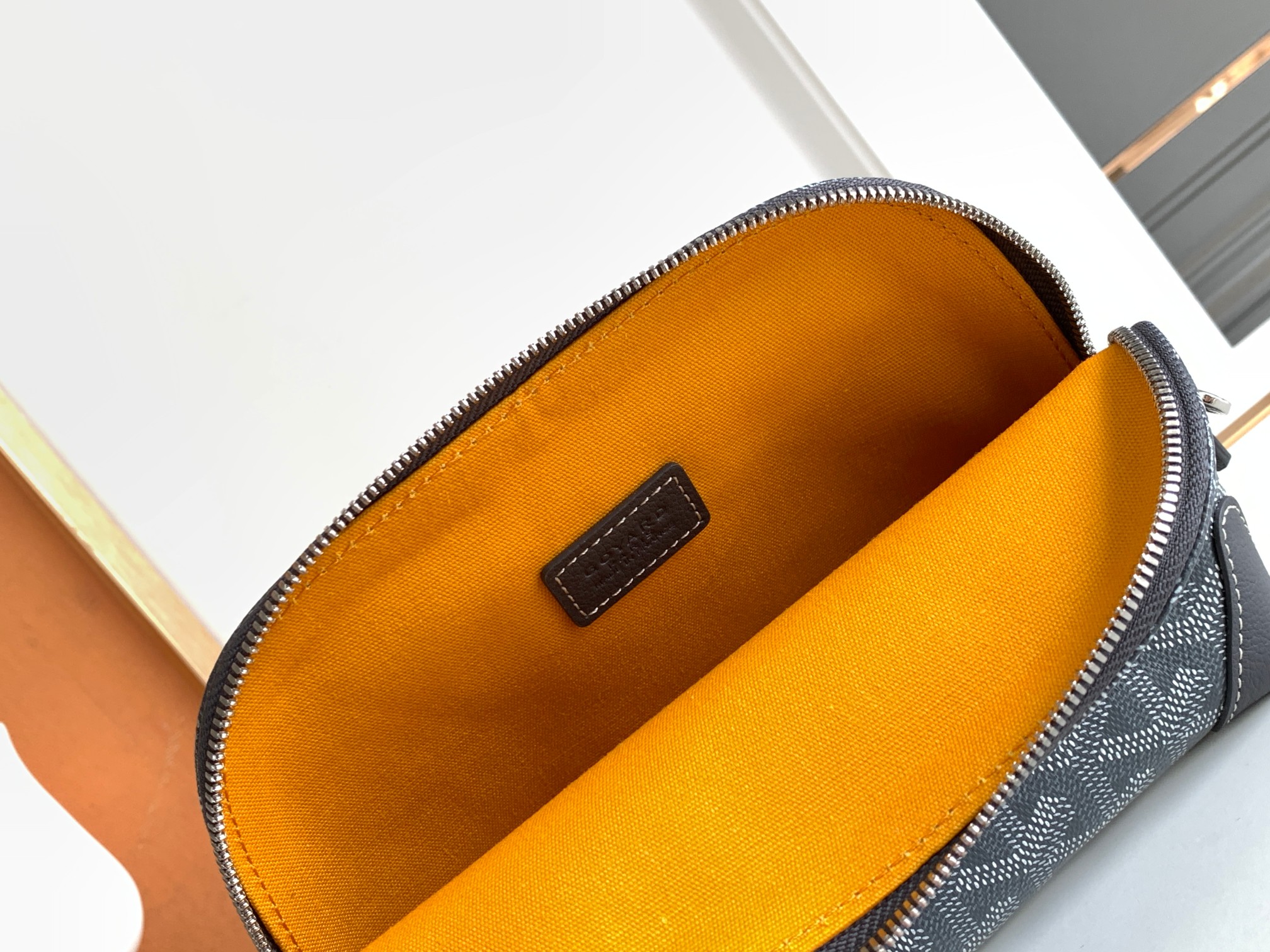 goyard Vendome Pouch 8813 (grey)
