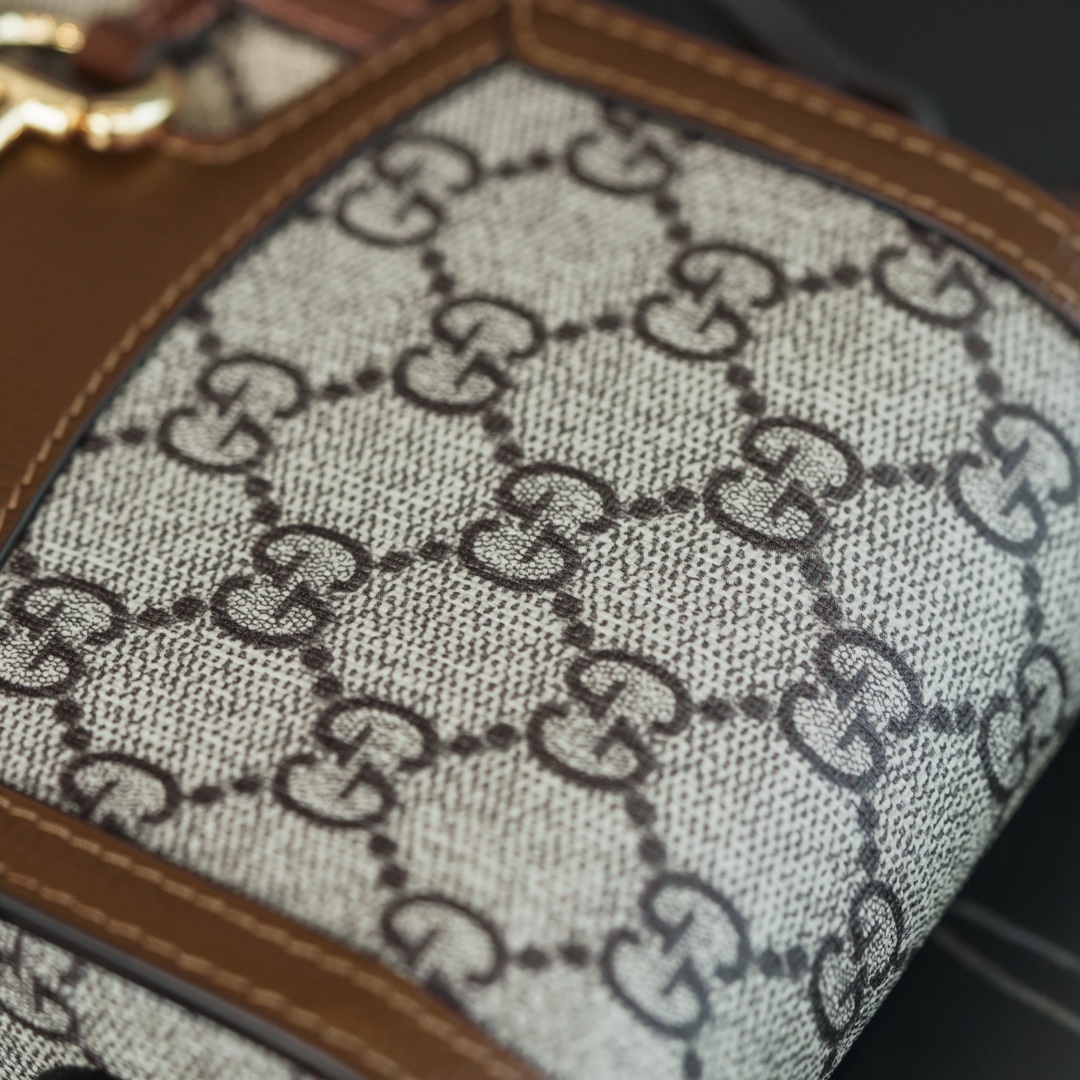 Mini sac Gucci 1955 détail Mors625615(logo brow)