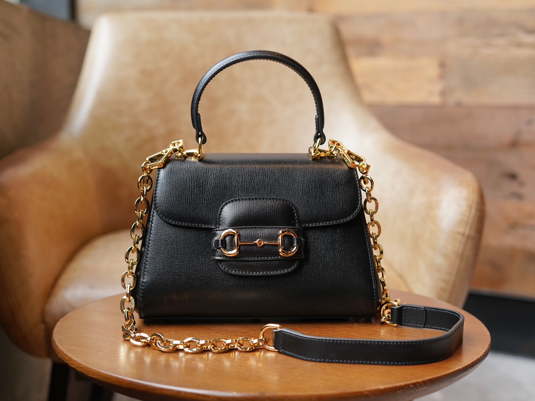 Túi xách Horsebit 1955 703848 (Black)