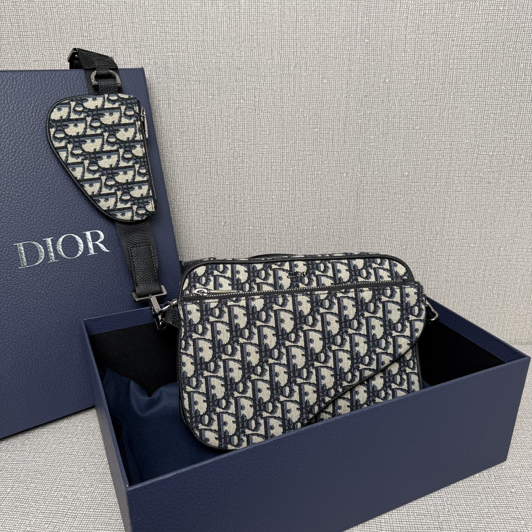 Túi xách Dior Oblique màu trắng 9204