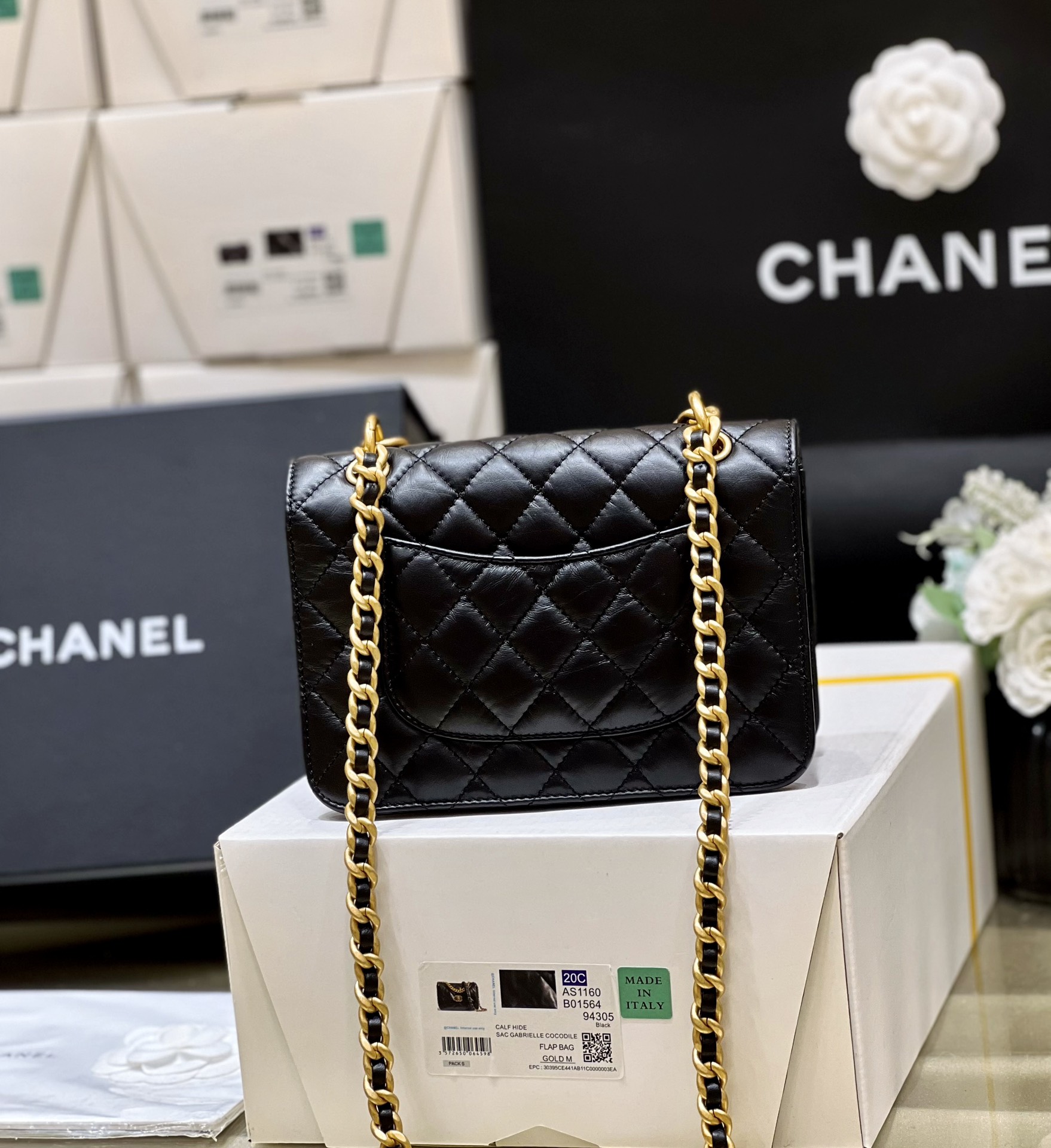 Túi Xách Chanel AP4051 Màu Đen 