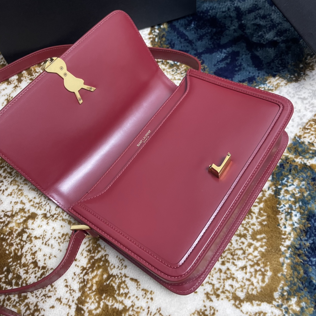 YSL Solferion Box 634305 (wine red)