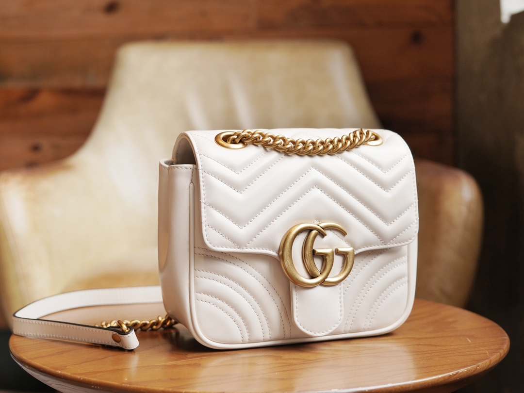 GG Marmont 739682 (White)