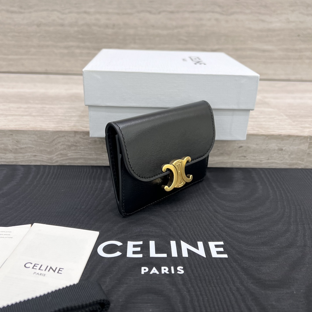 Ví đựng thẻ Celine 101583 màu đen 