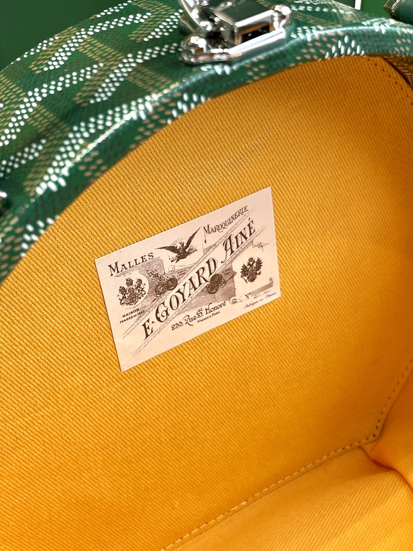Goyard Alto 8115 (green)