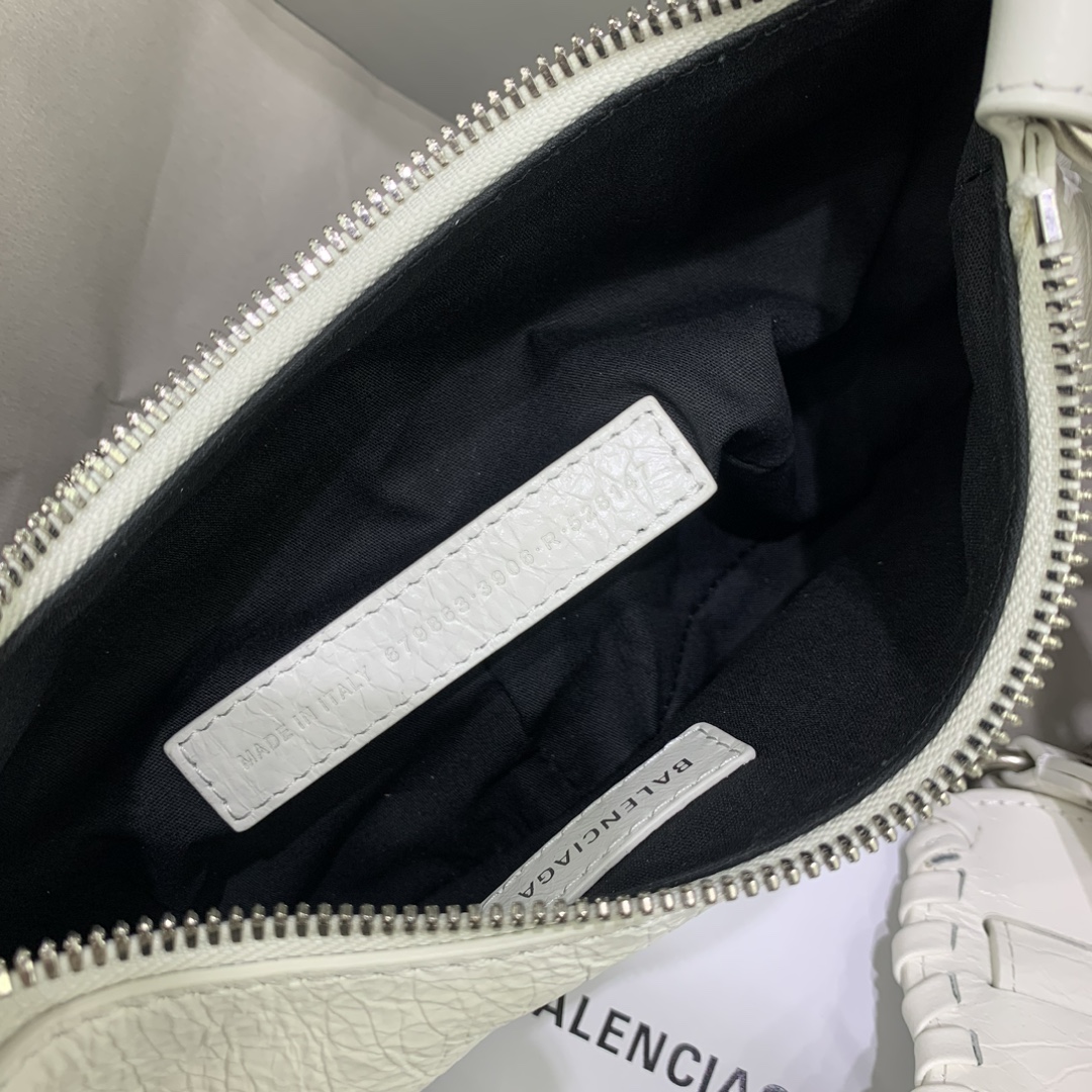 Túi xách nữ BALENCIAGA 180607 màu trắng 